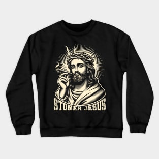 Stoner Jesus Crewneck Sweatshirt